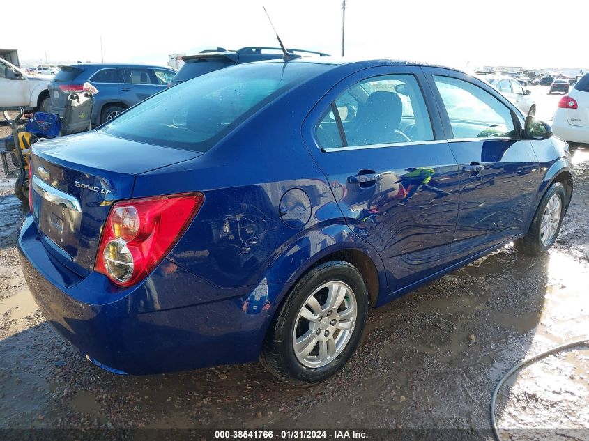 2013 CHEVROLET SONIC LT MANUAL - 1G1JD5SH5D4106718
