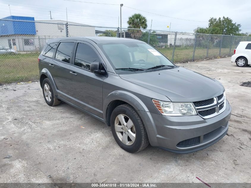 2013 DODGE JOURNEY SE - 3C4PDCAB7DT594633