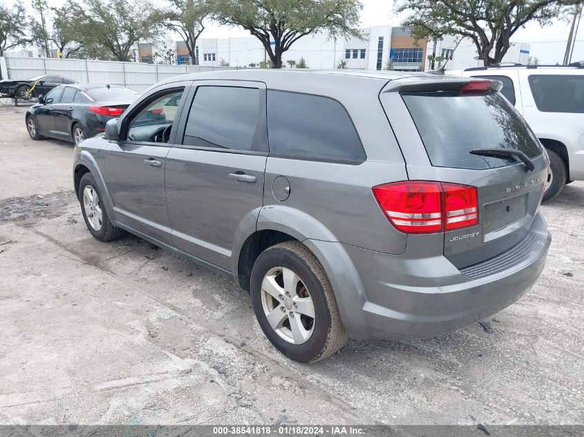 2013 DODGE JOURNEY SE - 3C4PDCAB7DT594633