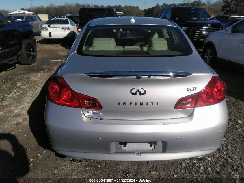 2013 INFINITI G37 JOURNEY JN1CV6AP9DM721402