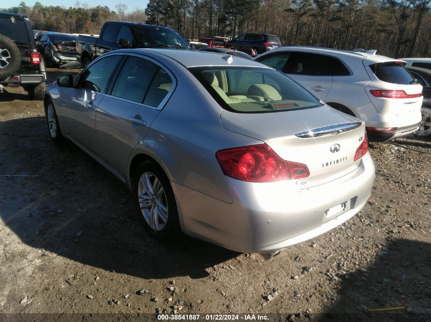 2013 INFINITI G37 JOURNEY JN1CV6AP9DM721402