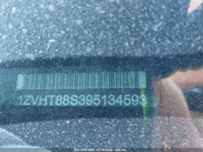 2009 Ford SHELBY - 1ZVHT88S395134593