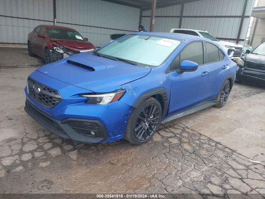 VIN JF1VBAF64N9015580 2022 SUBARU WRX PREMIUM