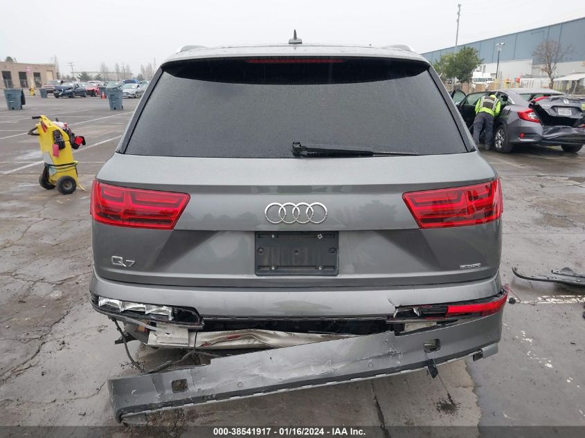 2017 AUDI Q7 2.0T PREMIUM - WA1AHAF77HD037603