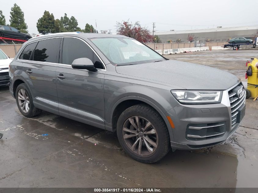 2017 AUDI Q7 2.0T PREMIUM - WA1AHAF77HD037603
