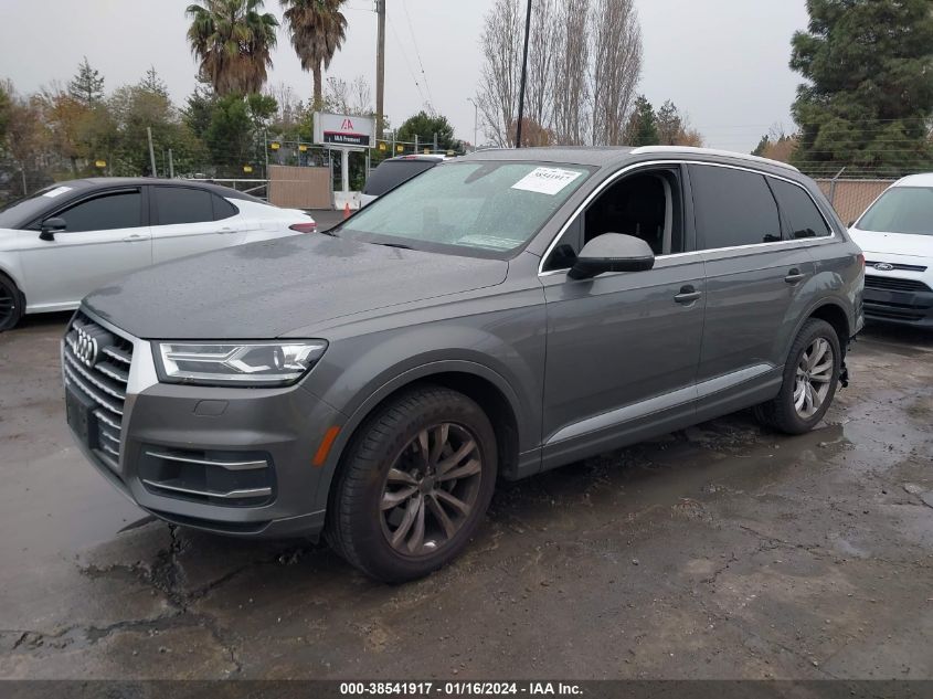 2017 AUDI Q7 2.0T PREMIUM - WA1AHAF77HD037603