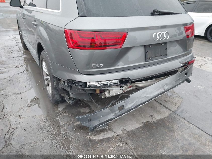 2017 AUDI Q7 2.0T PREMIUM - WA1AHAF77HD037603