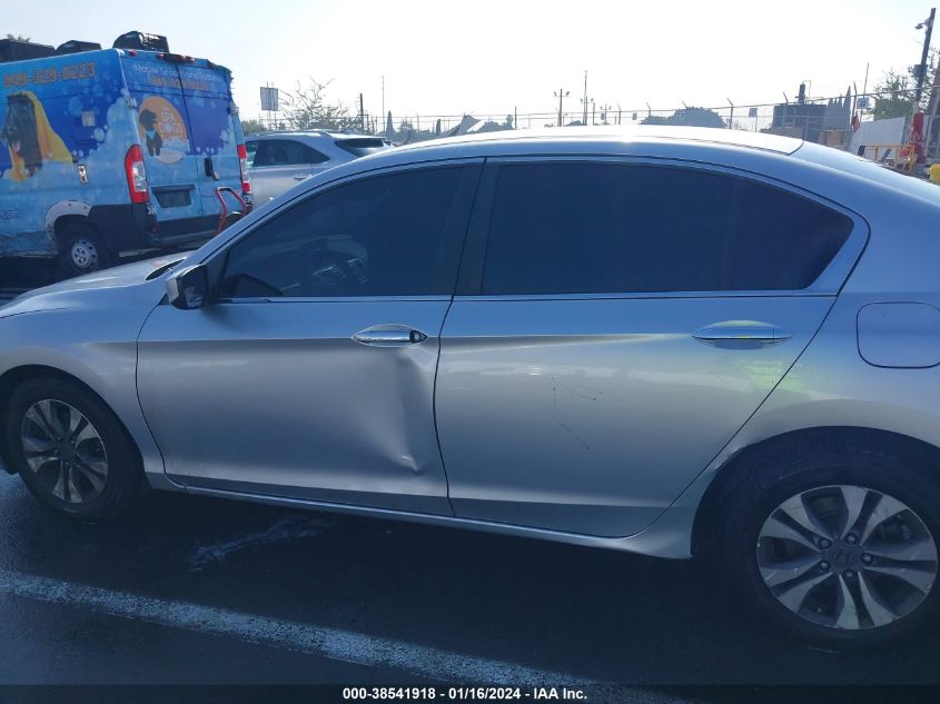 2014 HONDA ACCORD LX - 1HGCR2F3XEA014894