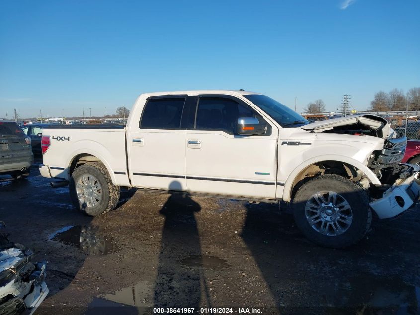 2013 FORD F-150 PLATINUM - 1FTFW1ET3DFB57526