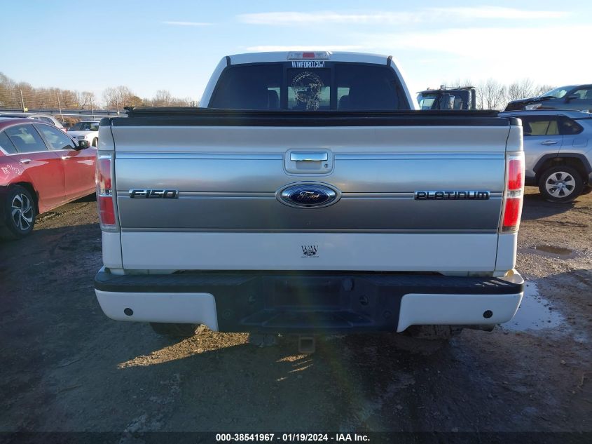 2013 FORD F-150 PLATINUM - 1FTFW1ET3DFB57526