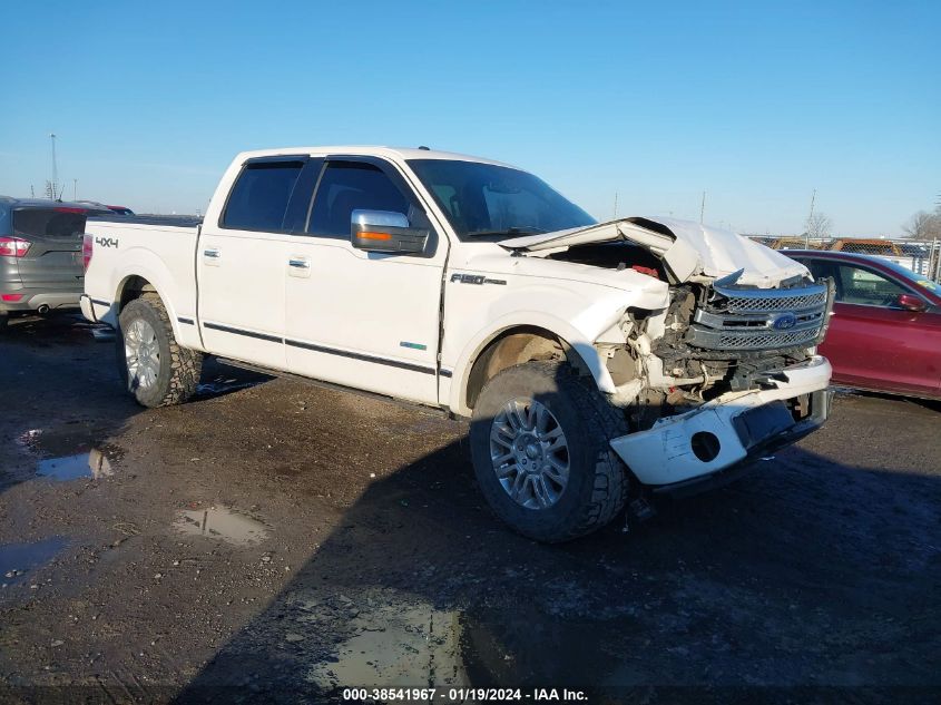 2013 FORD F-150 PLATINUM - 1FTFW1ET3DFB57526