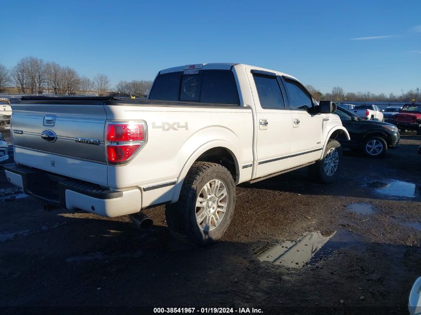 2013 FORD F-150 PLATINUM - 1FTFW1ET3DFB57526
