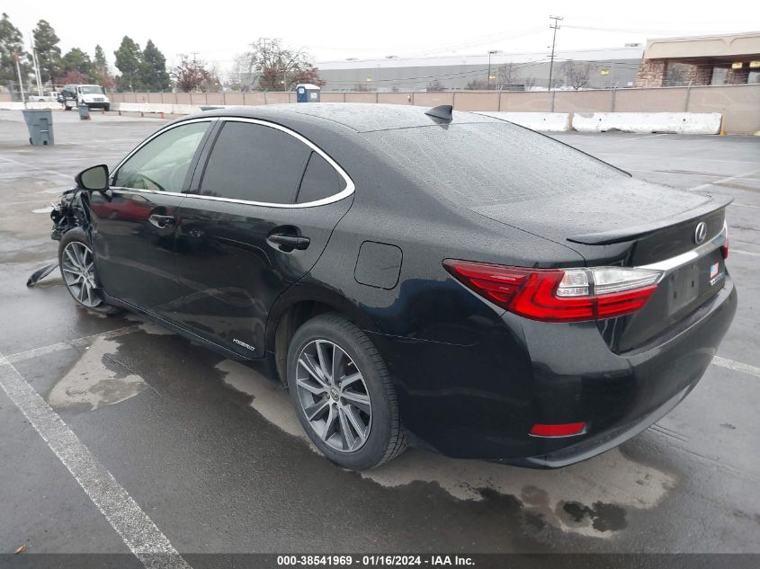 2017 LEXUS ES 300H - JTHBW1GG6H2134218