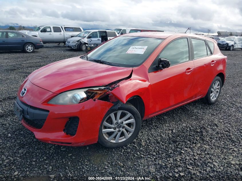 2013 MAZDA MAZDA3 I TOURING - JM1BL1LP2D1730846