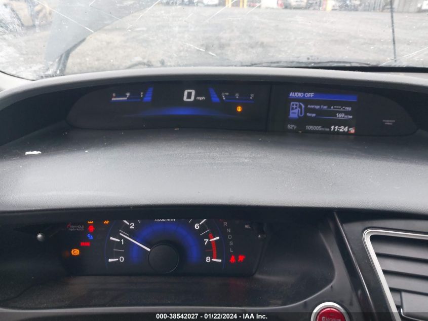 2014 HONDA CIVIC EX - 19XFB2F82EE233289