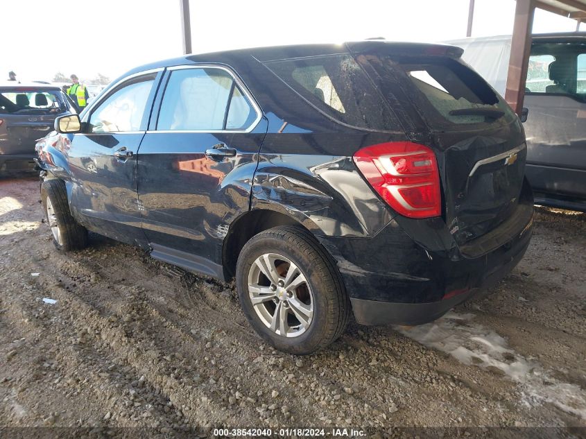 2017 CHEVROLET EQUINOX LS - 2GNALBEK1H1598950