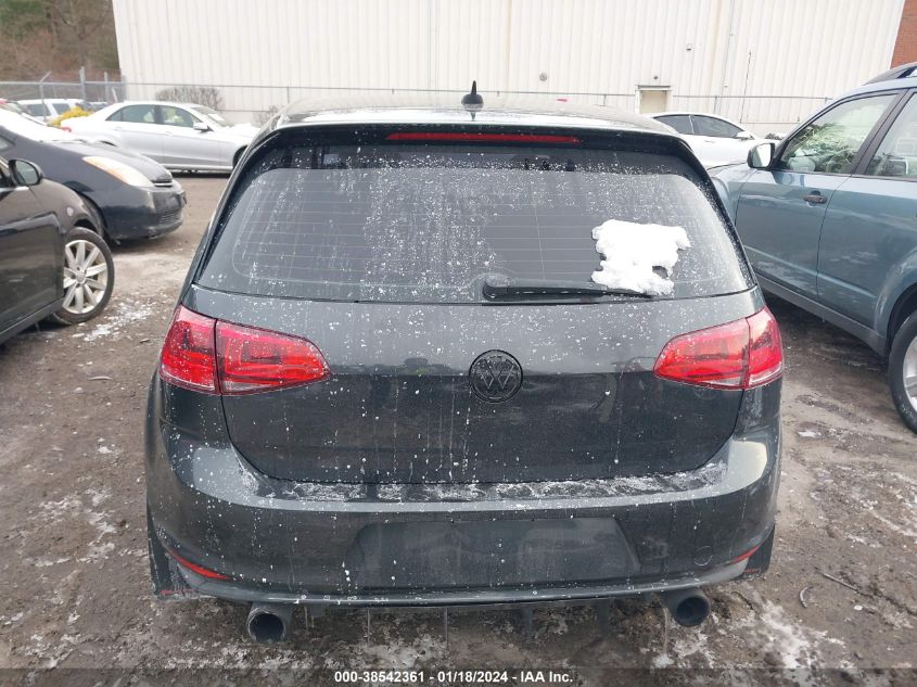 2015 VOLKSWAGEN GOLF GTI 2.0T SE 4-DOOR - 3VW4T7AU5FM028690