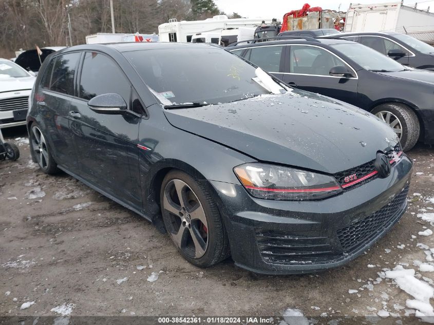 2015 VOLKSWAGEN GOLF GTI 2.0T SE 4-DOOR - 3VW4T7AU5FM028690