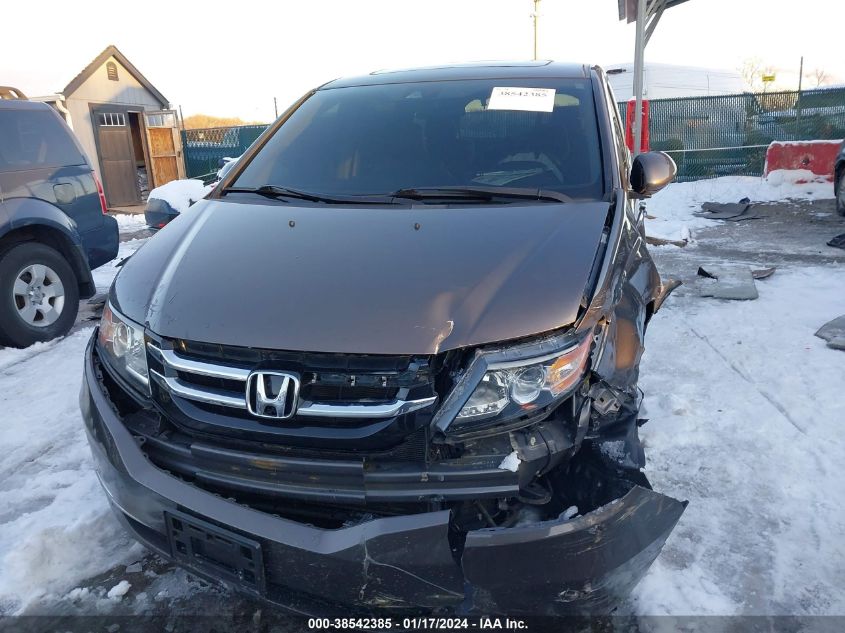 2014 HONDA ODYSSEY EX-L - 5FNRL5H68EB014659