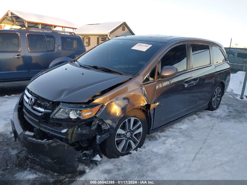 2014 HONDA ODYSSEY EX-L - 5FNRL5H68EB014659