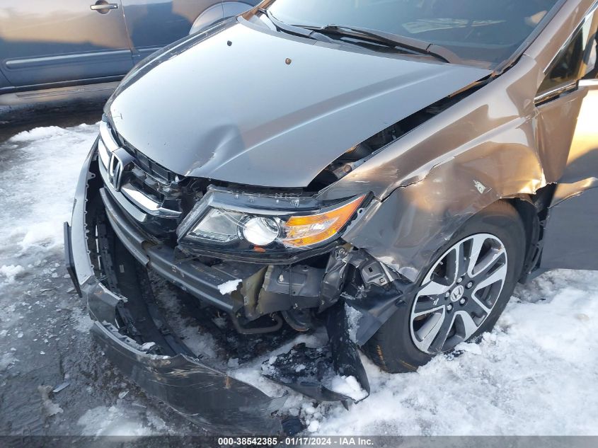 2014 HONDA ODYSSEY EX-L - 5FNRL5H68EB014659
