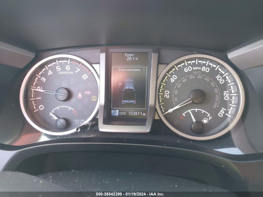 2017 TOYOTA TACOMA DBL CAB/SR/TRDSPT/OR/PRO - 5TFCZ5AN3HX068029