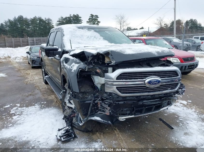 2021 FORD F-150 LIMITED - 1FTFW1E82MFC97384