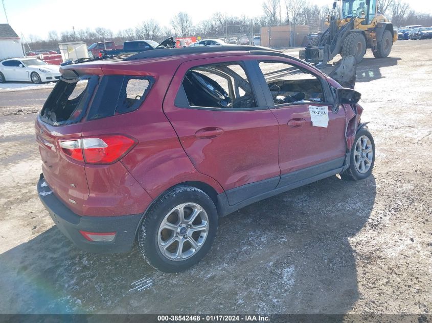 2018 FORD ECOSPORT SE - MAJ3P1TE8JC169985