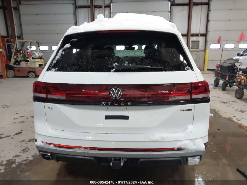 2024 VOLKSWAGEN ATLAS PEAK EDITION SE - 1V2CR2CAXRC541795