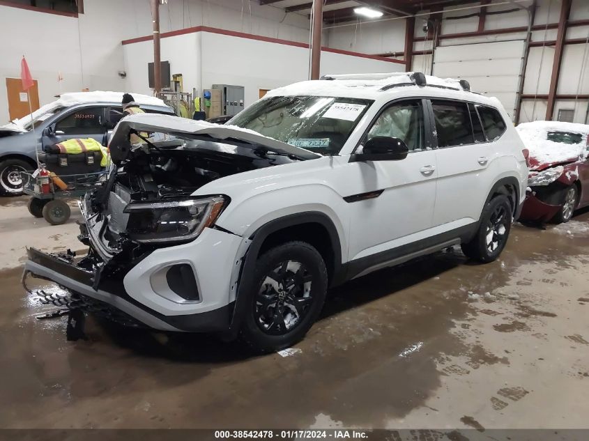 2024 VOLKSWAGEN ATLAS PEAK EDITION SE - 1V2CR2CAXRC541795