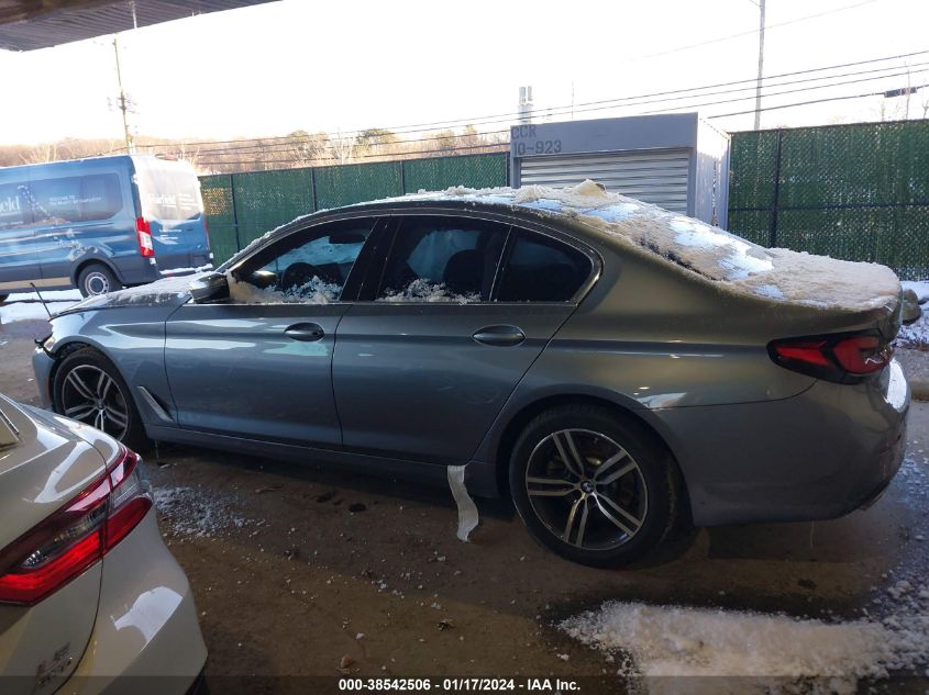 2021 BMW 530I XDRIVE WBA13BJ01MWW92565