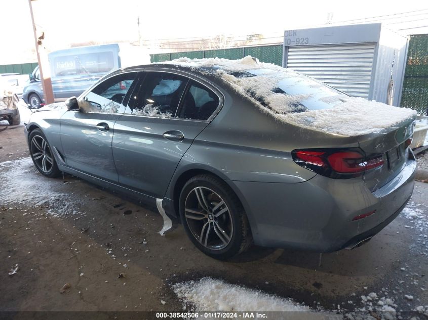 2021 BMW 530I XDRIVE WBA13BJ01MWW92565