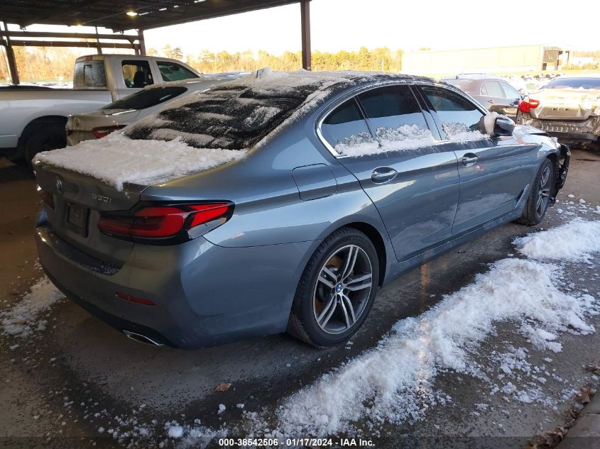 2021 BMW 530I XDRIVE WBA13BJ01MWW92565