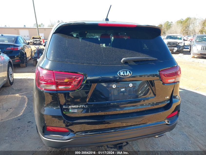 2019 KIA SORENTO LX/S - 5XYPG4A52KG559140