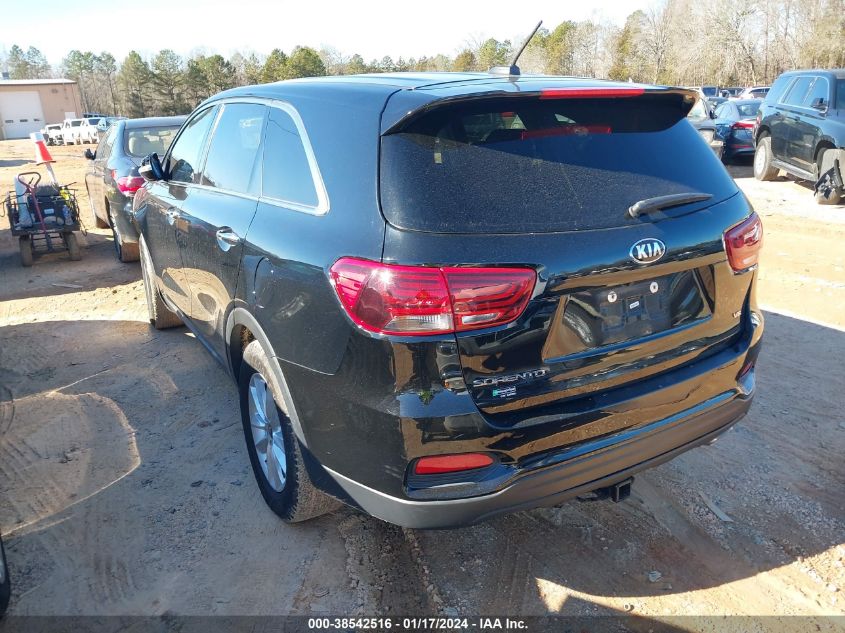 2019 KIA SORENTO LX/S - 5XYPG4A52KG559140