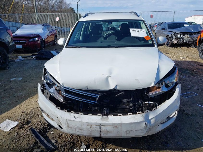 2016 VOLKSWAGEN TIGUAN S - WVGAV7AX0GW600241