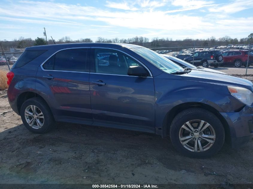2013 CHEVROLET EQUINOX LS - 2GNFLCEK8D6218253