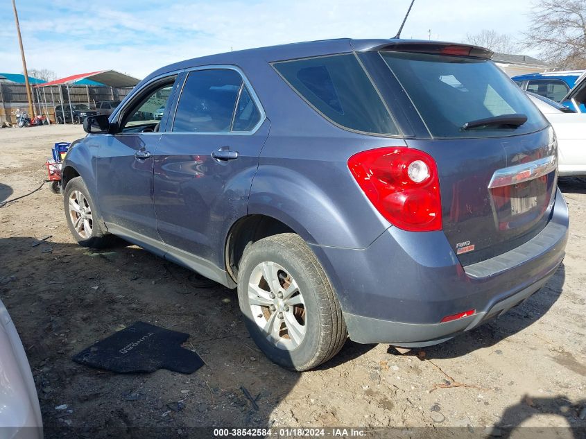 2013 CHEVROLET EQUINOX LS - 2GNFLCEK8D6218253