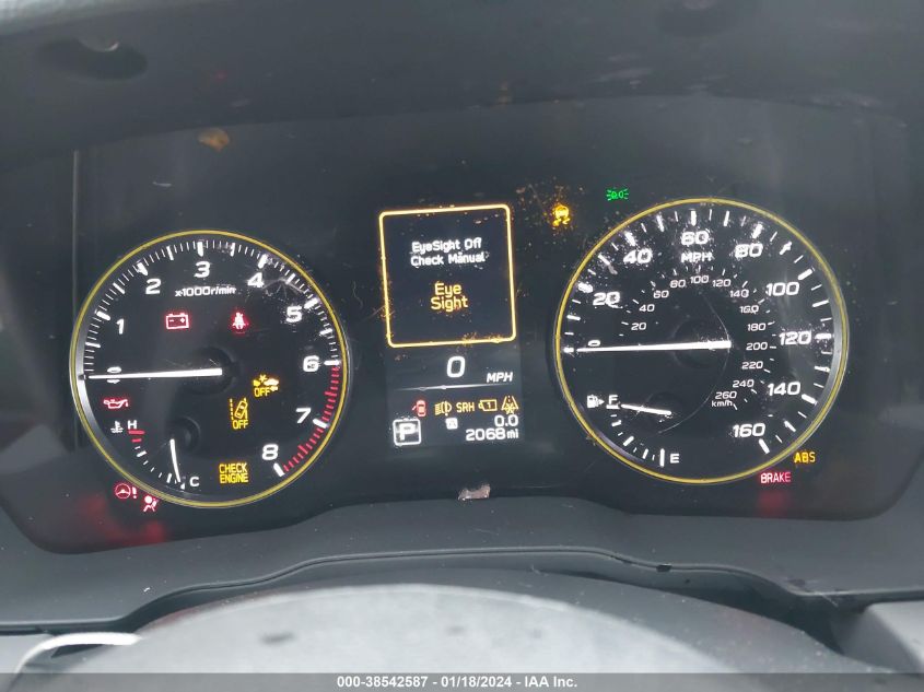 2024 SUBARU CROSSTREK SPORT - 4S4GUHF69R3739002