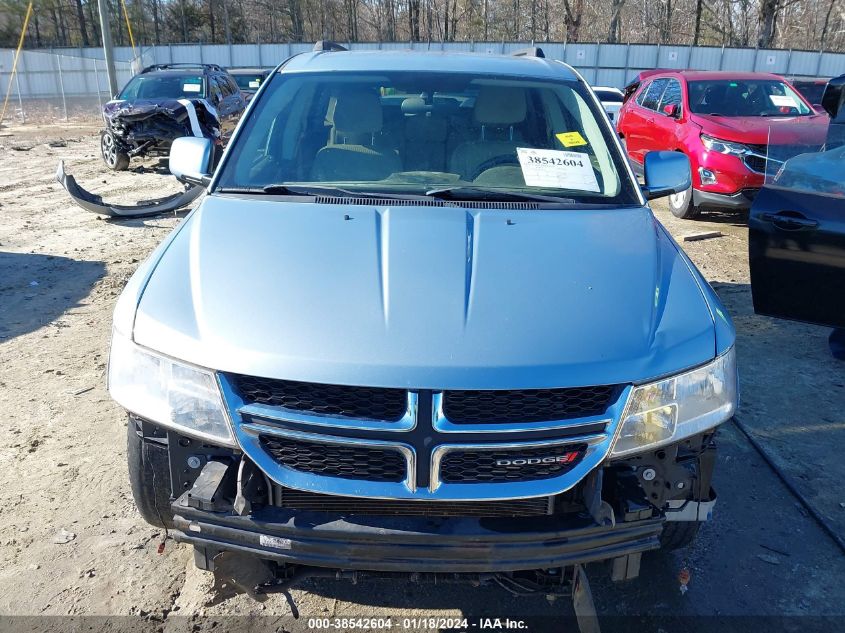 2013 DODGE JOURNEY SXT - 3C4PDCBG6DT708129
