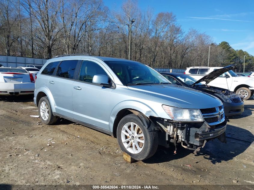 2013 DODGE JOURNEY SXT - 3C4PDCBG6DT708129