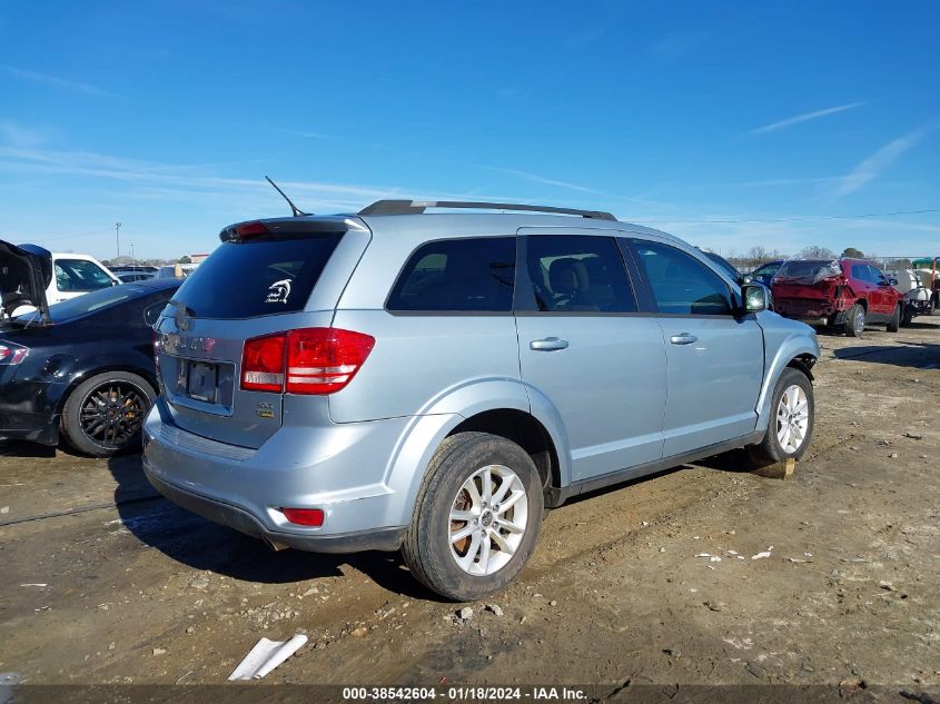 2013 DODGE JOURNEY SXT - 3C4PDCBG6DT708129