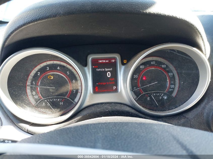 2013 DODGE JOURNEY SXT - 3C4PDCBG6DT708129