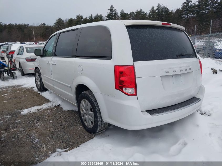 2015 DODGE GRAND CARAVAN SE - 2C4RDGBG1FR683890