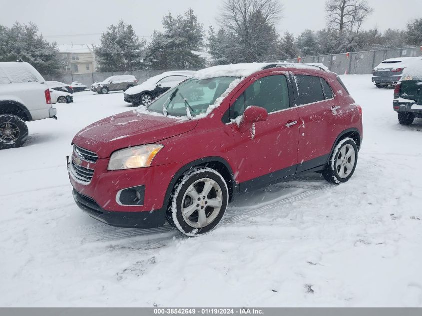 2015 CHEVROLET TRAX LTZ - KL7CJTSB4FB120842