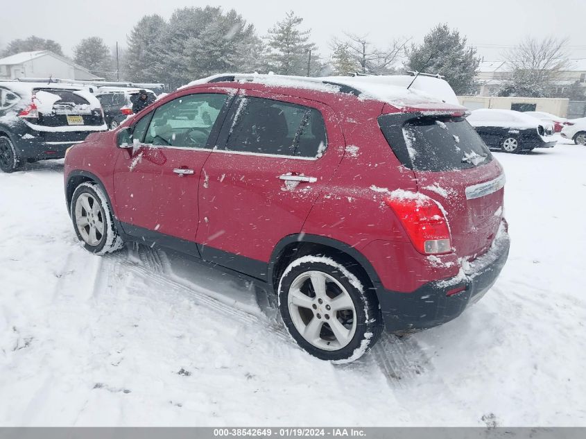 2015 CHEVROLET TRAX LTZ - KL7CJTSB4FB120842