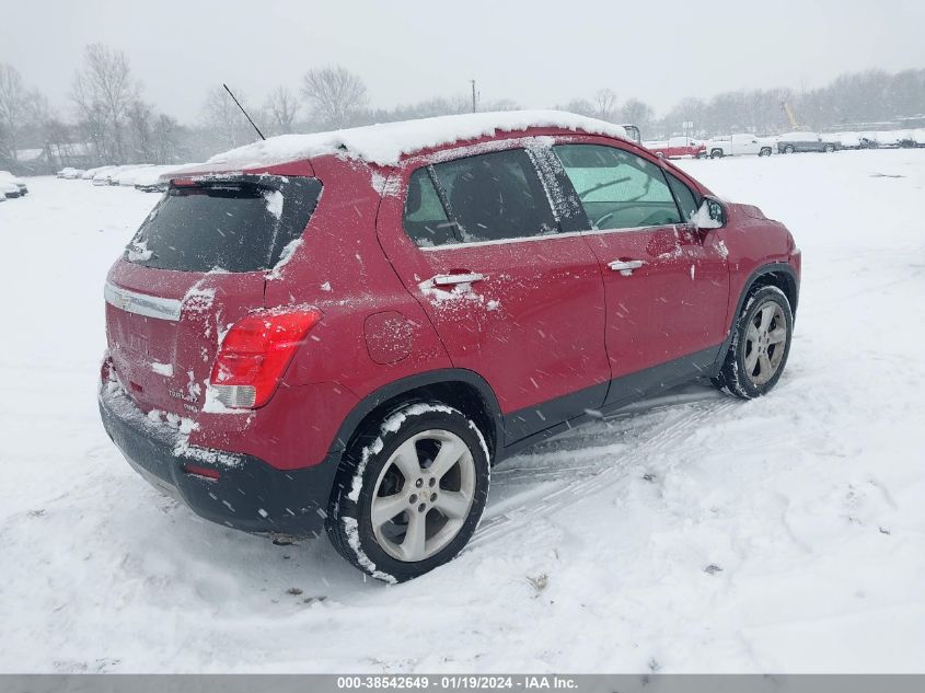 2015 CHEVROLET TRAX LTZ - KL7CJTSB4FB120842