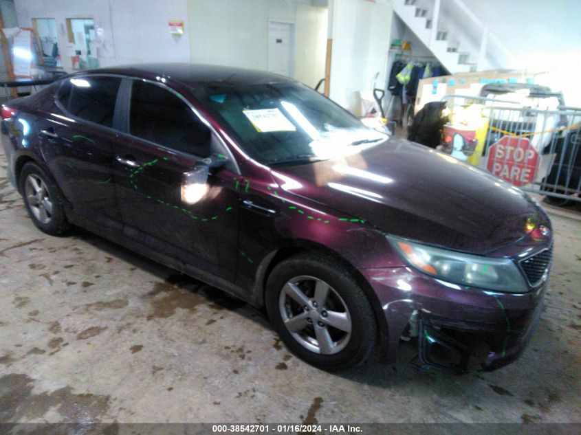 2014 KIA OPTIMA LX - 5XXGM4A75EG281109