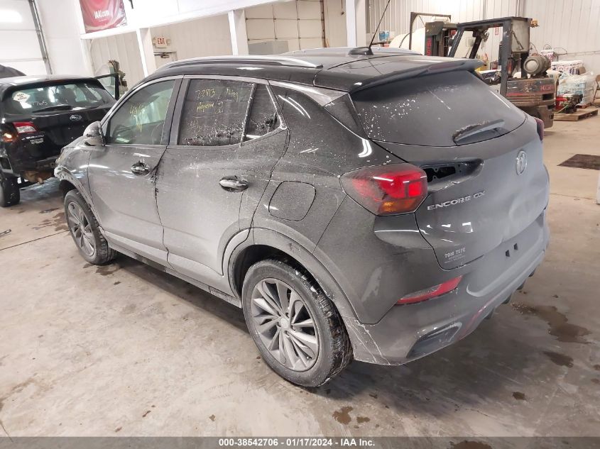 2022 BUICK ENCORE GX PREFERRED - KL4MMBS28NB086180