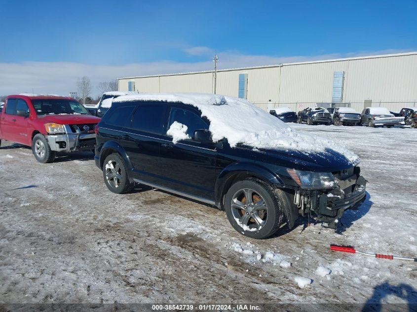 Lot #2525407100 2017 DODGE JOURNEY CROSSROAD salvage car